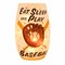 Stony Creek 5.0 Inch Play Bal Pre-Lit Small Vase Everyday Lighted Glass Accent , Sports Game Electric